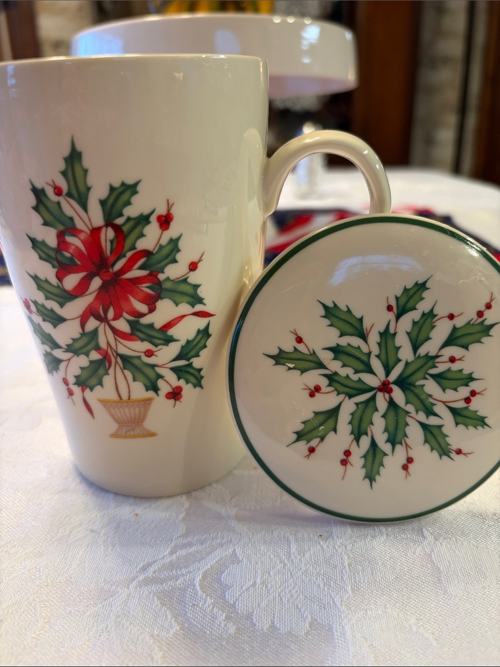 Lenox Holiday Ceramic Mug